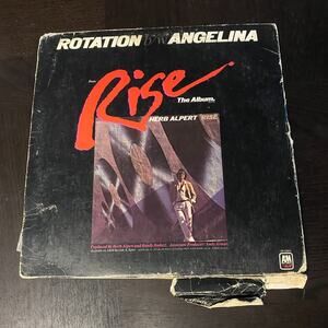 Herb Alpert. Rise. Angelina/ Rotation. dance/ electronic.1979 LP A&M Clear Vinyl